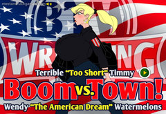 Boom Town! Watermelons Wendy vs. Timmy