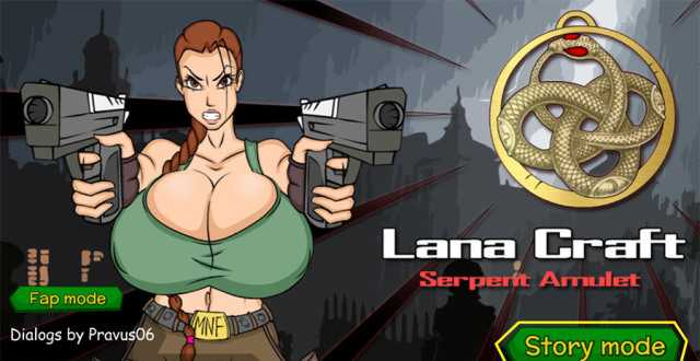 Lana Craft and the Serpent Amulet free porn game