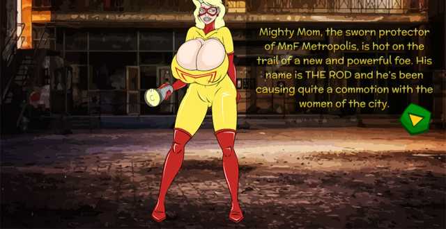 Super Heroine Hijinks 4: The Fall of Mighty Mom online sex game