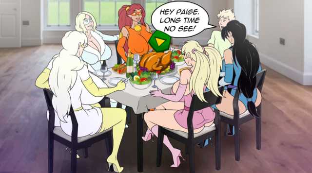 Super Whore Family: Thanksgiving | Meet'N'Fuck Games porn game