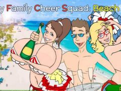 Busty Family Cheer Squad – Beach Day